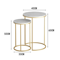 Table d'appoint de style industriel créatif pour appartement, hôpital, villa, salon, maison, hôtel, entrée, canapé, coin