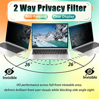 Filtre de confidentialité PET de haute qualité pour ordinateurs portables 14 pouces 16:9, anti-espionnage, anti-reflets, anti-lumière bleue, pour usage professionnel