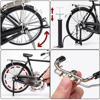 1: 10 Metal imulation LD-fashioned tro ETRO 28 ar icicycle iiecast iikes lloy Odel lasslassic Inger ostalgic Inger Oy IFT