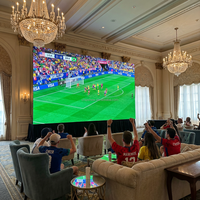 Layar Video LED P2.6 untuk Sewa Dalam Ruangan, USA Stock 2026 World Fan Zone, untuk Suite Perhotelan & Acara Penontonan