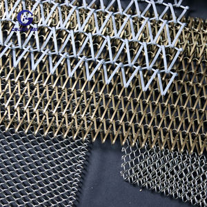 חוט נירוסטה אריג רגיל רדיאטור מסך ארון עם שירות חיתוך מורחבת רשת תיל מתכת דקורטיבית - Product Image 6