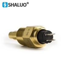 6-24V 98±3 ℃   Kit de module de capteur de température de l'eau du moteur diesel, prise compatible avec le jauge de température de l'eau du générateur