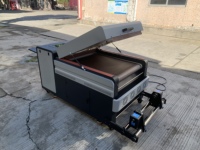 Machine de secouage automatique de poudre DTF 24 pouces (60 cm) avec sécheuse de recyclage de poudre TPU et machine de polymérisation pour impression de films DTF à 2 têtes