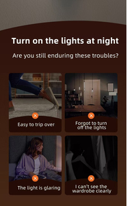 Lampe à détecteur <span class=keywords><strong>de</strong></span> corps humain créative à <span class=keywords><strong>LED</strong></span> Lampe <span class=keywords><strong>de</strong></span> poche simple pour la chambre à coucher Détecteur <span class=keywords><strong>de</strong></span> <span class=keywords><strong>mouvement</strong></span> Lampe <span class=keywords><strong>de</strong></span> nuit électrique à chargement par torche - Product Image 3