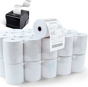 Three-<strong>Proof</strong> Thermal Label Paper 4x6 Cross-Border Express Barcode <strong>Printing</strong> 100*100mm Square Single <strong>Sticker</strong> <strong>Water</strong> <strong>Proof</strong> Promotions - Product Image 4