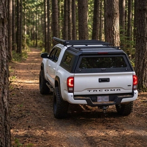 Cubierta Rígida de Aluminio <span class=keywords><strong>para</strong></span> Camioneta, Compatible con Ford Ranger / Toyota Hilux Revo / <span class=keywords><strong>Jeep</strong></span> Gladiator, Impermeable, con Ventanas - Product Image 3