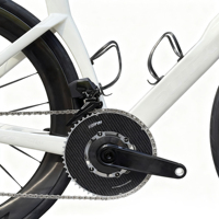 Verstecktes Kabel-Scheibenbremsen-System für Rennräder und Gravelbikes, Carbonfaser-Rennrad mit 21 Gängen, Doppel-V-Bremse, Standardpedale aus Stahl