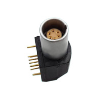 EPG 0B 2/3/4/5/6/7/8/9 Pin 90 °   Connecteurs à sertir pour circuits imprimés en laiton pour connexions de câbles d'alimentation micro-ondes