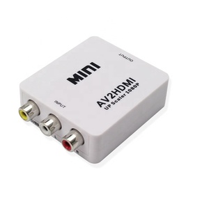 Adaptador de convertidor de <span class=keywords><strong>AUdio</strong></span> y vídeo, 1080P, RCA, AV a HD, <span class=keywords><strong>Full</strong></span> HD, CVBS a HD, MI AV2HD - Product Image 1