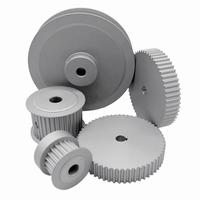 Poulie de distribution HTD 3M 5M 8M 16T 20T 40T 36T pour machine-outil CNC en alliage d'aluminium, transmission OEM, dimensions personnalisables
