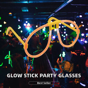 Lunettes lumineuses en plastique DIY DAMAI pour adultes – Bâtonnets fluorescents pour fêtes, mariages, anniversaires et célébrations - Product Image 2