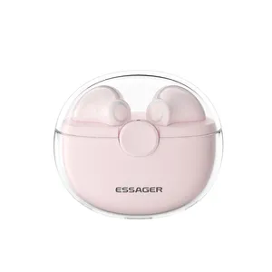 Essager 2022 Candy TWS Bluetooth BT Headset 35mAh 300mAh Transparentes Aussehen Drahtloser Kopfhörer Für IP Android