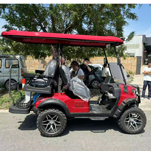รถกอล์ฟไฟฟ้า <span class=keywords><strong>MMC</strong></span> Factory Direct แบบพับได้ 2-4 ที่นั่ง 48V/60V/72V และมอเตอร์ AC <span class=keywords><strong>4000</strong></span>-7500W ความเร็วสูงสุด 25 ไมล์ต่อชั่วโมง ระยะทาง 90 กิโลเมตร - Product Image 5