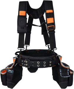 Người Đàn Ông Chuyên Nghiệp Của Công Cụ Xây Dựng <span class=keywords><strong>Vest</strong></span> 4 \ "Độn <span class=keywords><strong>Polyester</strong></span> Hammer Holster Với Công Cụ Carpenter Pouch OEM Tùy Chỉnh - Product Image 1