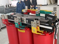 Transformateur triphasé sec haute tension 200 kVA, entrée 11 kV/20 kV/35 kV, sortie 400 V, 60 Hz
