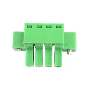 Auto Wire Connector 5mm Pitch 2 pin 2 way Straight Pin PCB Screw Terminal Block Connector