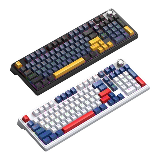 T78 Wireless Mechanical Keyboard Three Modes 99 Keys No Key Conflicts Gaming Keyboard for Laptops Mobile Phones Office