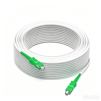 Cordon de brassage de fibre optique en gros SC UPC monomode duplex FTTH pour projets de communication