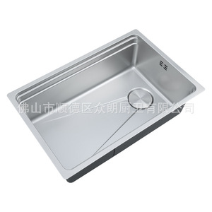 Évier de cuisine double en acier inoxydable 304, sous plan, 7545, surface brossée nano argentée, facile à nettoyer - Product Image 5