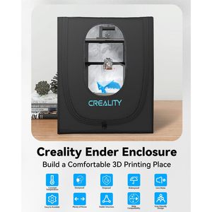 Boîtier d'imprimante 3D en aluminium ignifuge et anti-poussière, accessoire de protection à température constante, 3,33 kg, de la marque Creality - Product Image 6