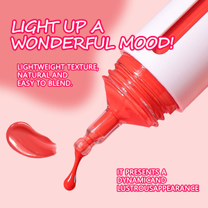 Fard à joues <span class=keywords><strong>liquide</strong></span> personnalisé avec logo, haute pigmentation, marque privée, seringue, type pression, fard à joues <span class=keywords><strong>liquide</strong></span> végétalien, mat, longue durée - Product Image 4