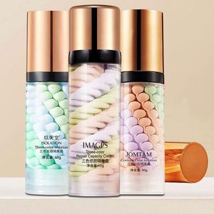 Votre logo JOMTAM IMAGES Base de maquillage waterproof, éclaircissante, rajeunissante, illuminateur de peau, crème correctrice 3 couleurs pour les pores. - Product Image 1