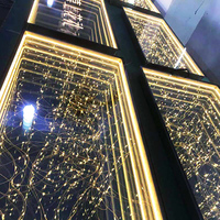 2025 gran oferta E27 LED Dance Floor azulejos DMX512 fiesta de boda controlada vidrio transparente usado para fiestas y eventos