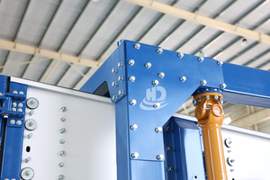 ביצועים גבוהים הנדנדה מרובע בנין פלדה רוטט מסך עבור תעשיות מזון כימי עפרות-נושא מנוע חדש בשימוש - Product Image 2