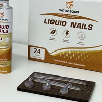 Colle liquide ultra-résistante pour construction sans clous, colle de construction robuste pour fixation de panneaux muraux en PVC et WPC, adhésifs et mastics