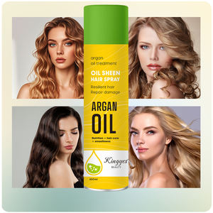 Olio d'oliva biologico <span class=keywords><strong>Spray</strong></span> per capelli forte trattenere il calore protettivo olio di cocco nutriente lucentezza fibra che tiene olio per capelli per lo Styling - Product Image 2