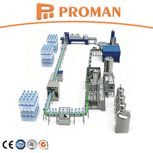 Ligne complète de mise en bouteille d'eau de petite taille de A à Z avec système de traitement de l'eau et machines de remplissage 3-en-1 - Product Image 1