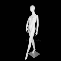 Mannequin tête perruque réglable tailleur Mannequin poupée vrais vêtements affichage Mannequins