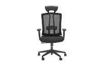 Chaise de bureau en maille à dossier haut moderne et luxueuse, design ergonomique confortable