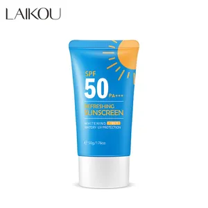 LAIKOU spf 50PA + + + تبييض الجلد الرعاية كريم وقاية من أشعة الشمس للماء الشمس كتلة 50g