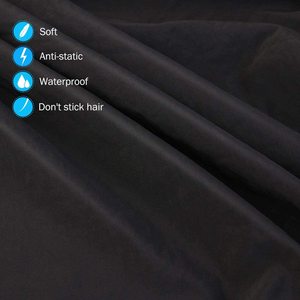 Cape de Coiffeur Imperméable Personnalisée avec Fenêtre pour Salon de Coiffure et Barbier - Product Image 6