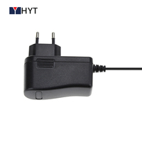 Adaptateur secteur AC/DC mural 5V 6V 8.4V 10V 12V 15V 24V 0.5A 1A 2A 8.4W 10W 12W 1A Certifié Prise EU Alimentation pour éclairage LED