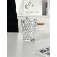 Kristallen glazen whiskyglas 315ml diamantpatroon tumbler vintage luxe herbruikbaar handgeblazen milieuvriendelijk wijnglas met wijde opening