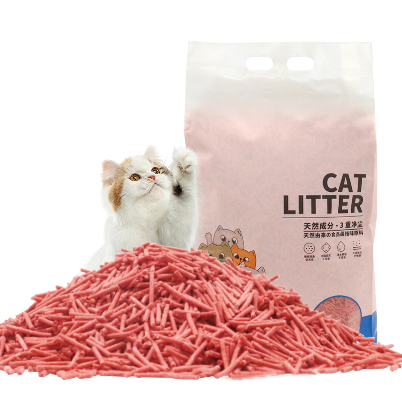 Weifang Baisen Biotechnology Co., Ltd. Tofu cat litter, Bentonite cat