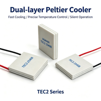 Enfriador Termoeléctrico TEC2-25408, Generador de Agua para Aire Acondicionado Personalizado TE, Módulo Peltier TEC 25408 12v 24v