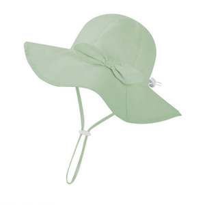 Sombrero de Pescador para Niños 2025, Sombrero de Sol para Bebés de Color Sólido con Lazo, Gorra de Protección Solar para Niños y Niñas con Ala Ancha - Product Image 6