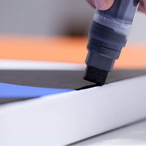 ปากกามาร์กเกอร์สีอะคริลิคอุปกรณ์สำหรับการวาดภาพหิน, ผ้าใบ, กระดาษ, ไม้ - Product Image 2