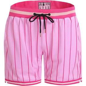 Pullonsy Men's Athletic Mesh <b>Basketball</b> Shorts 7 Inch Inseam Zip Pockets High Street Style Logo for Running Workout Gym Sports - Product Image 2