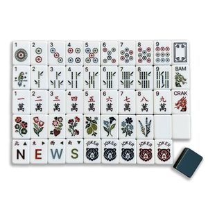 Fichas de Mahjong Acrílicas de 4 Capas, Duraderas, Estilo Moderno, Personalizables, Calidad Profesional de <span class=keywords><strong>Casino</strong></span>, Diseño Elegante - Product Image 3