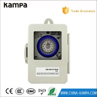Kampa Promotion Exceptionnelle IP53 ACC220V 20A 50Hz Boîtier Minuteur Mécanique en Cuivre 24h TB35R
