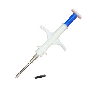 Micro-<span class=keywords><strong>puce</strong></span> RFID 134,2 kHz FDX-B Em4305 en capsule de bioglass, seringue d'identification pour animaux de compagnie, <span class=keywords><strong>chat</strong></span>, chien, oiseau, poisson, suivi - Product Image 1