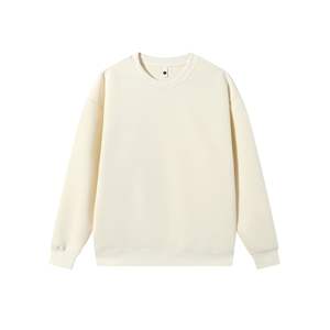 Sudadera de alta calidad 360GSM French Terry Plain Blank transpirable Streetwear Pullover para hombres - Product Image 2