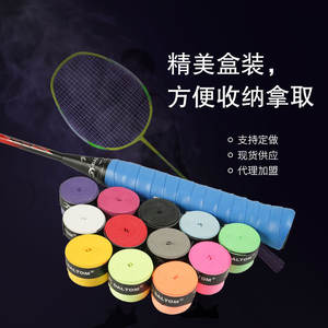 Daltom Planar Overgrip Bleu 24 pièces, ruban adhésif pour raquette de badminton et de tennis, résistant à l'eau - Product Image 2