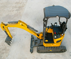 Mini-excavatrice XE17U de 1,7 tonne, à rotation zéro, chenilles rétractables, moteur Kubota fiable, pelle hydraulique compacte, prête à être expédiée - Product Image 2