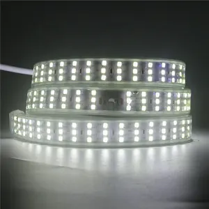 SMD5050 Led Light Strip RF Wall Touch Control and Remote Control 220V Waterproof RGB LED Tape Ribbon Ledstrip Stripe