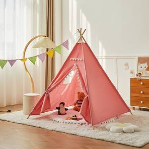 Tente <span class=keywords><strong>tipi</strong></span> d'intérieur pour enfants, maison de jeu pour filles et garçons, jouet pour salle de jeux - Product Image 5